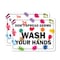 Signmission Dont Spread Germs, 10 in W x Rectangle, Vinyl Decal OS-2PACK-NS-D-710-25562 - alternate 1